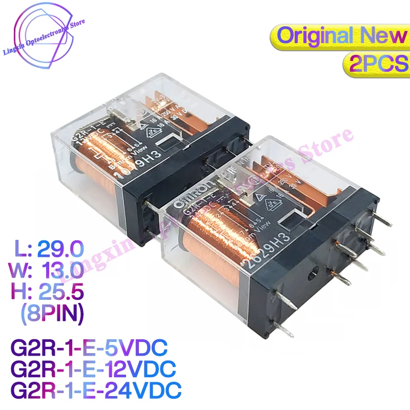 

2 шт./лот 100% оригинальное новое реле Φ 12VDC G2R 1 E 12V 24V 8PIN 16A