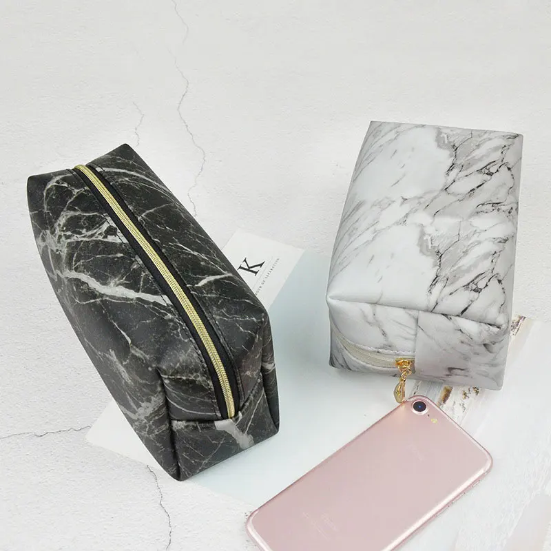 

Fashion Portable cosmetics storage bag Large Capacity Waterproof travel wash bag Lady Square Makeup Storage Pouch