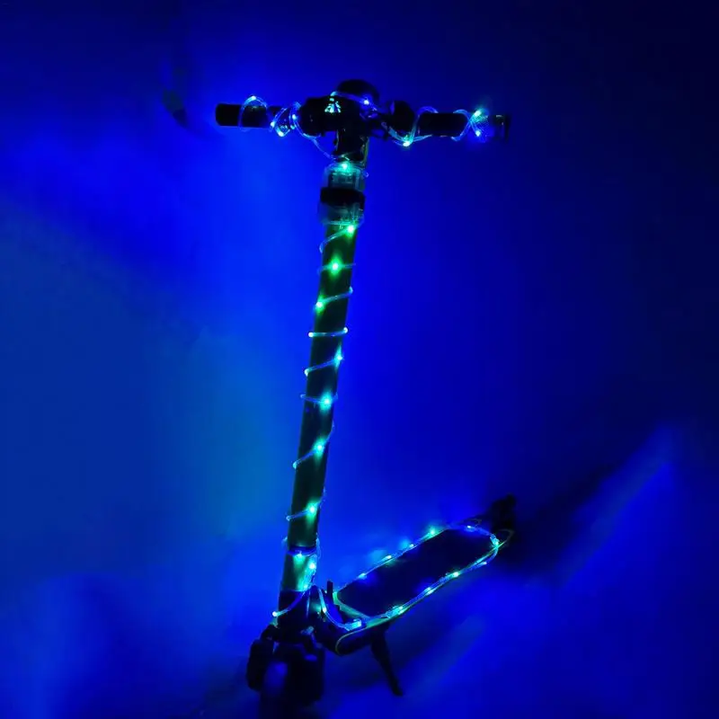 

LED Scooter Lights Remote Control Scooter Light LED Skateboard Lights Cool Rgb Lighting Strip Safety Lights For Sports Equipment