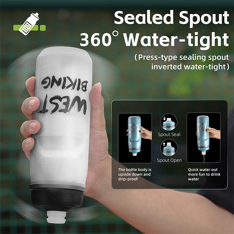 Велосипедная бутылка для воды WEST BIKING портативная сохранения тепла/холода спорт