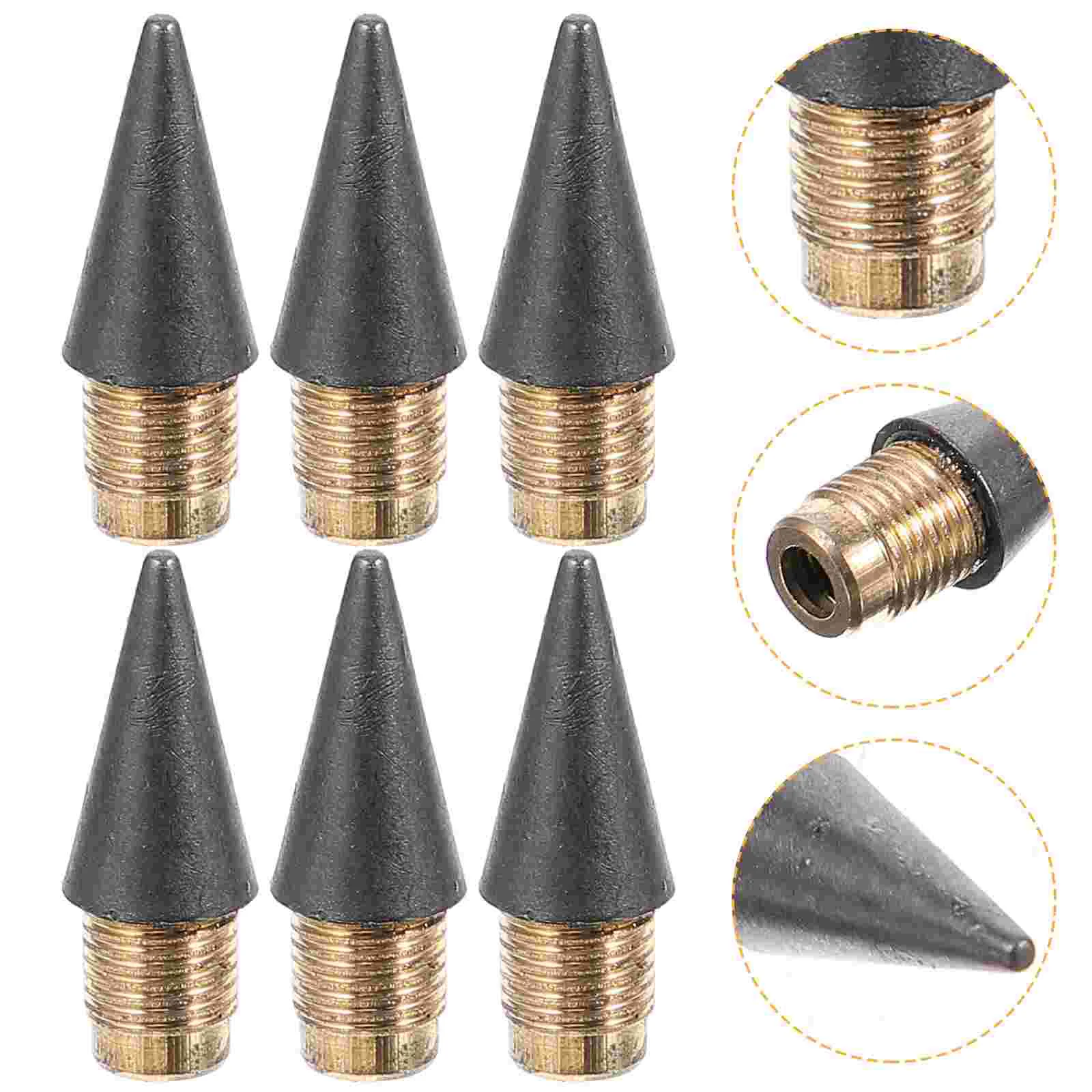 

Eternal Pen Practical Pencils Nibs Lightweight Replacements Supplies Everlasting Replaceable Refills