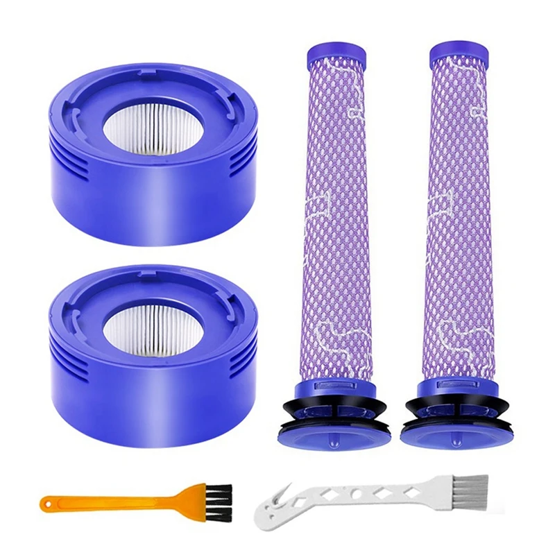 

Replacement For Dyson V7 V8 Cordless Vacuum Cleaner Spare Parts 967478-01 / 965661-01 Pre-Filter Hepa Post Filter
