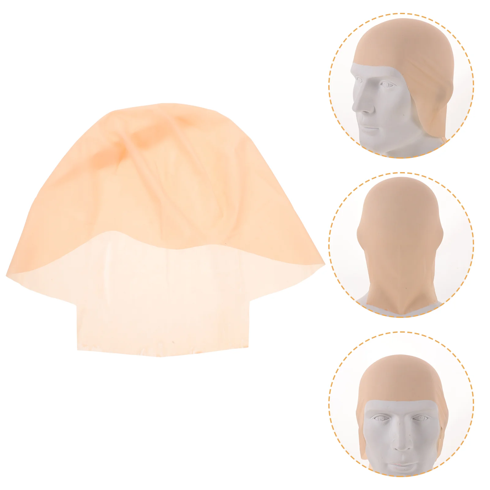 

Колпачки для макияжа, латексные колпачки для макияжа, колпачки для ЛЫСЫХ костюмов, аксессуары для взрослых, детей, мужчин, подростков