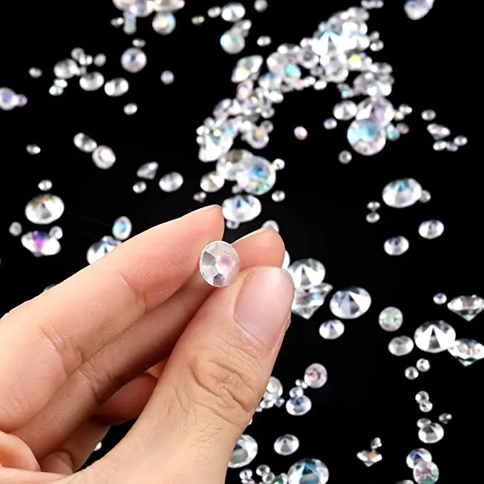 

4000PCS Acrylic Crystal Jewelry Making Rhinestone Decoration Reusable