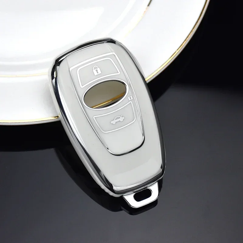 

Чехол для смарт-ключей из ТПУ для Subaru BRZ Forester Impreza STi WRX XV Crosstrek Legacy Outback 2015-2019