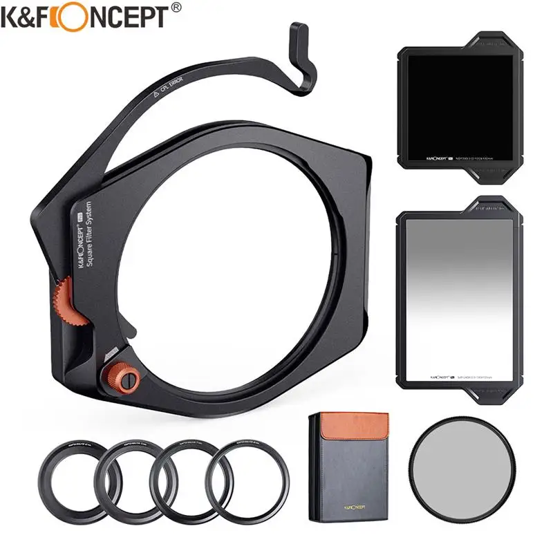 K & F CONCEPT ND1000 GND8 с квадратным фильтром CPL многослойный фильтр нейтральной