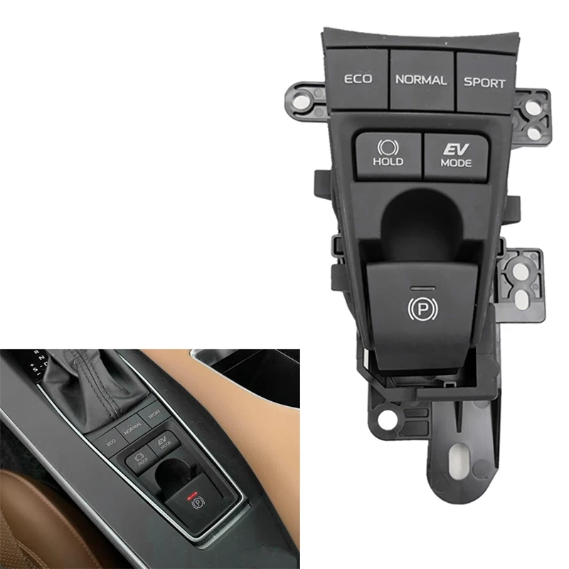 

8439006110 Electronic Parking Brake Switch Handbrake Button ECO Sport EV Mode Switch for Toyota Camry 2018-2020 Xv70 V70