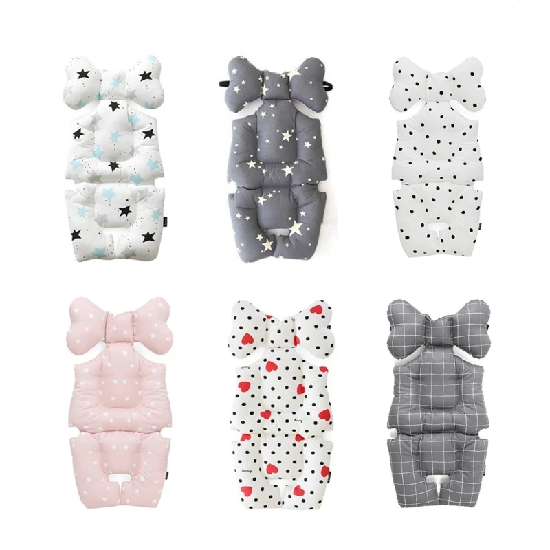 

Soft Cotton Stroller Pad Liner Breathable 3D Mesh Changing Nappy Pad Pushchair Mattress Mat Baby Pram Seat Cover Cushion