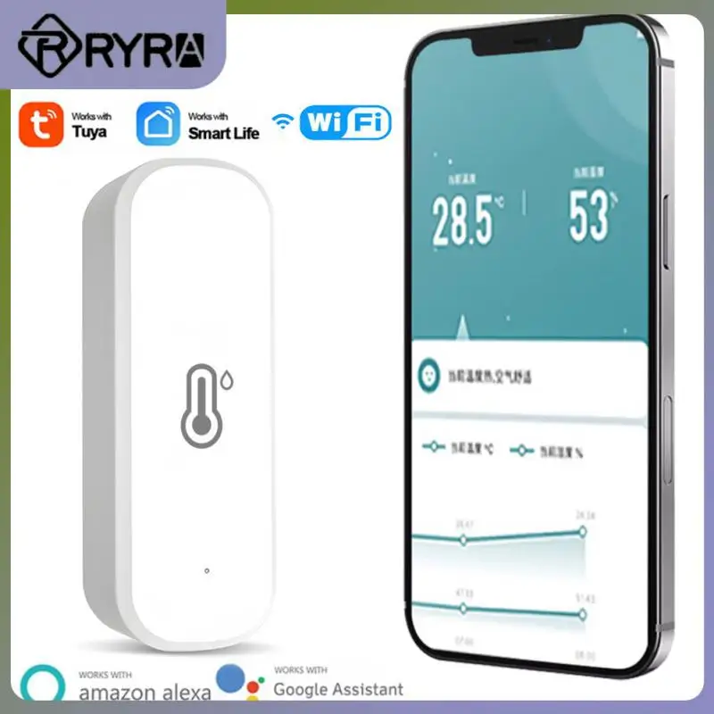 

Домашний гигрометр с голосовым управлением, Многофункциональный термометр, датчик температуры и влажности в режиме реального времени, умный мини-термометр