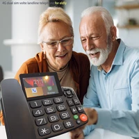 Беспроводной стационарный телефон на Android 9,0 с 4G SIM-картой#4