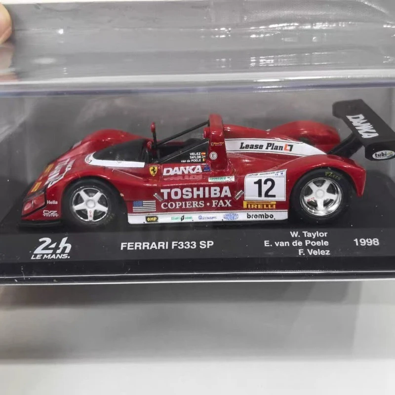 Фото Модель IXO 1:43 FERRARI F333 SP из литого металла # Модель автомобиля 12 24H LEMANS 1998 из сплава №2