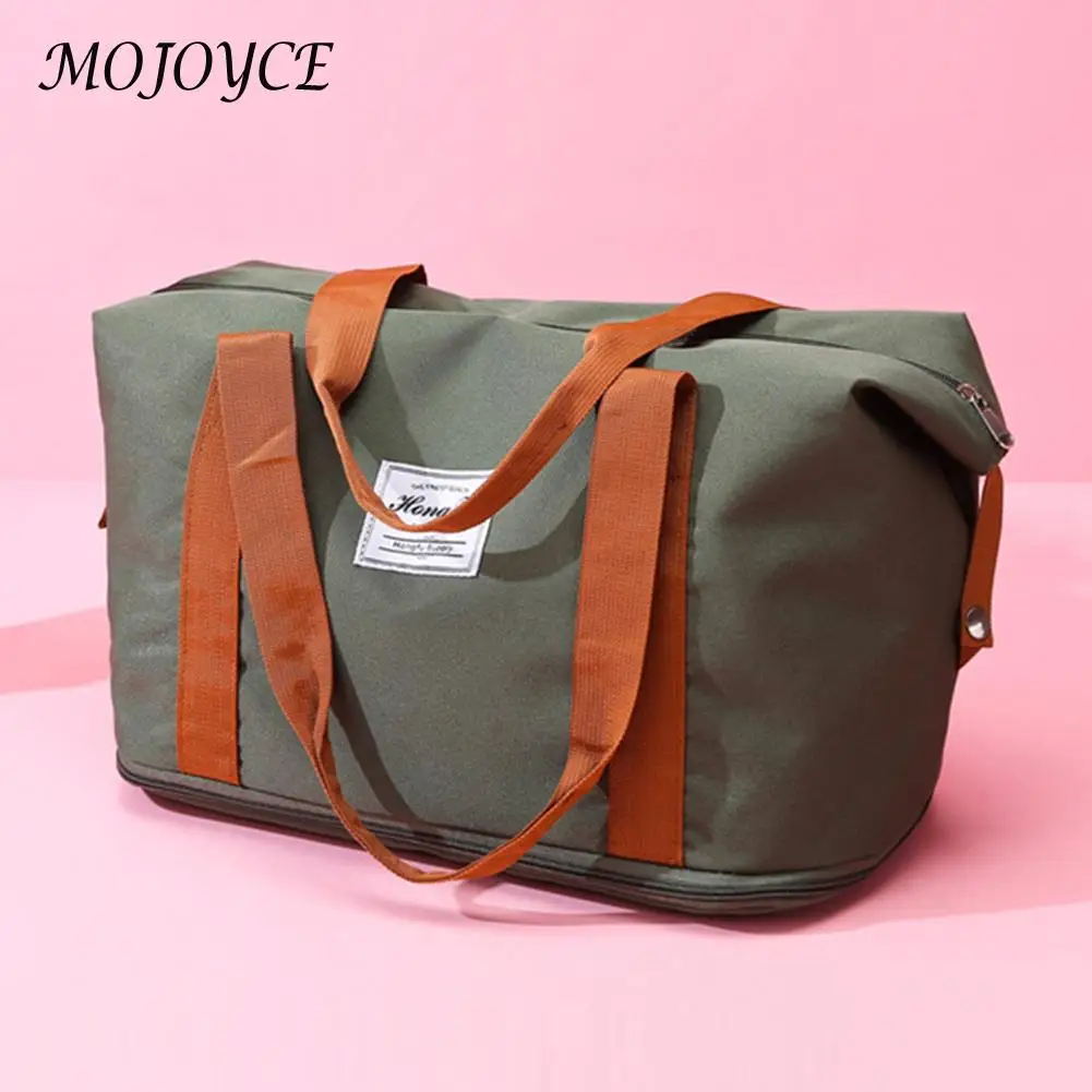 

Fashion Hit Color Gym Bag Fitness Training Large Capacity Outdoor Shoulder Bag Travel Sports Dry Wet Separation Shopping Handbag