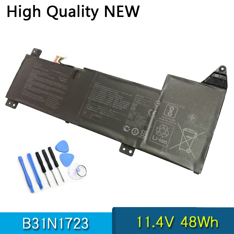 Новый аккумулятор для ноутбука B31N1723 ASUS VivoBook R570ZD F570ZD FX570UD K570UD-DS74 ES54 K570ZD X570ZD K570UD M570DD