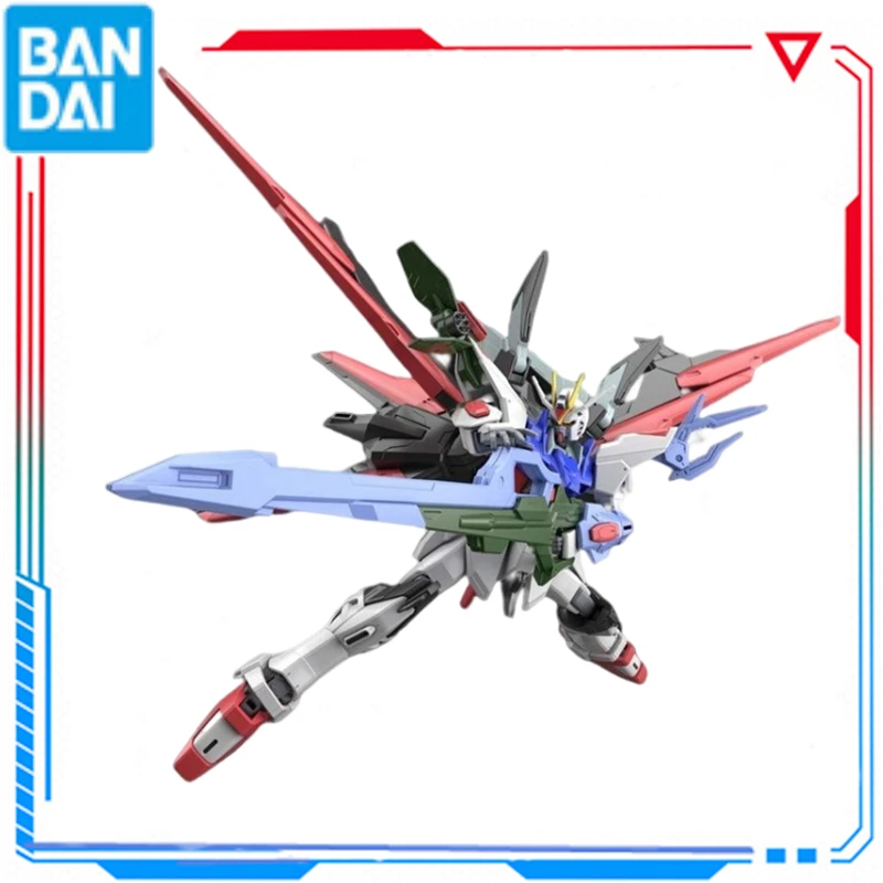 

Original Bandai Anime Peripheral Figure HG 1/144 Gundam Destroyer Battle Record Perfect Assault Freedom Fully Equipped Model