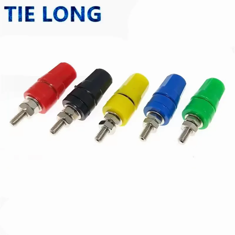 

2 шт. Клеммы из меди 4 мм "банан" 20A