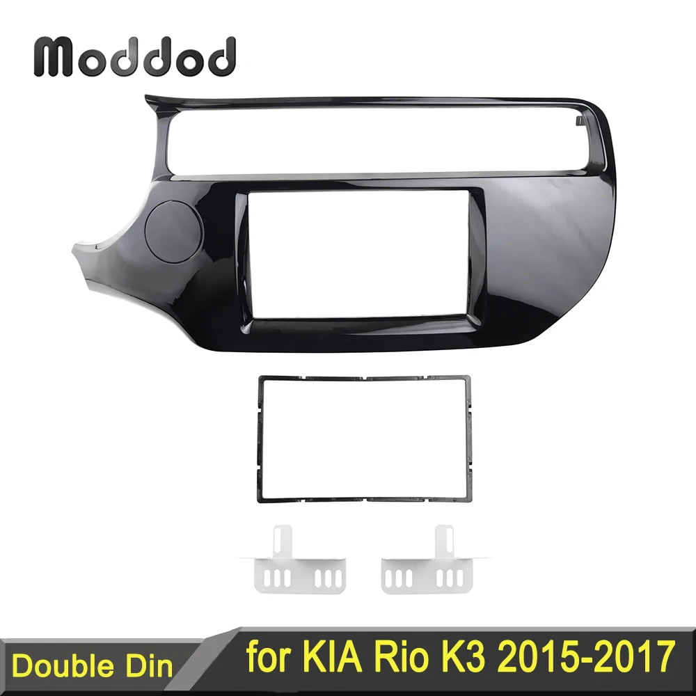Автомобильный радиоприемник для KIA K3 RIO Pride 2011-2015 с отверстием SRS двойной 2 Din tereo GPS