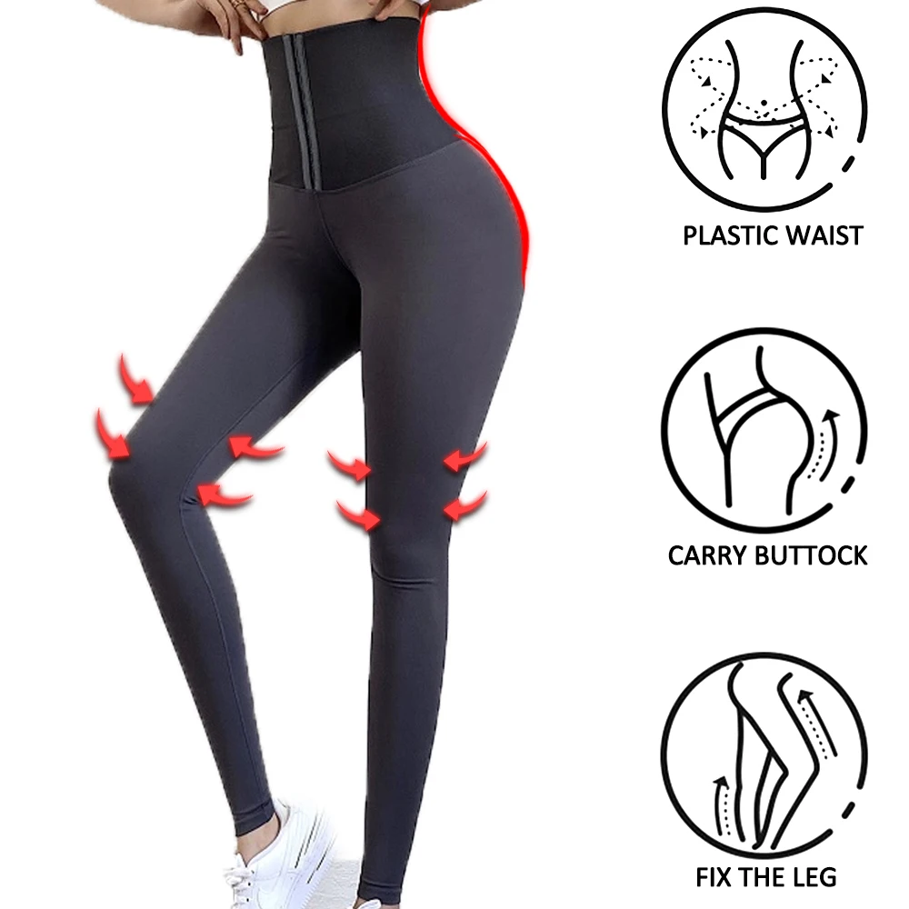 SEXYWG Women Shapewear Leggings with Velvet High Waist Tummy Control Leggings Warm Body Shaper Leggings