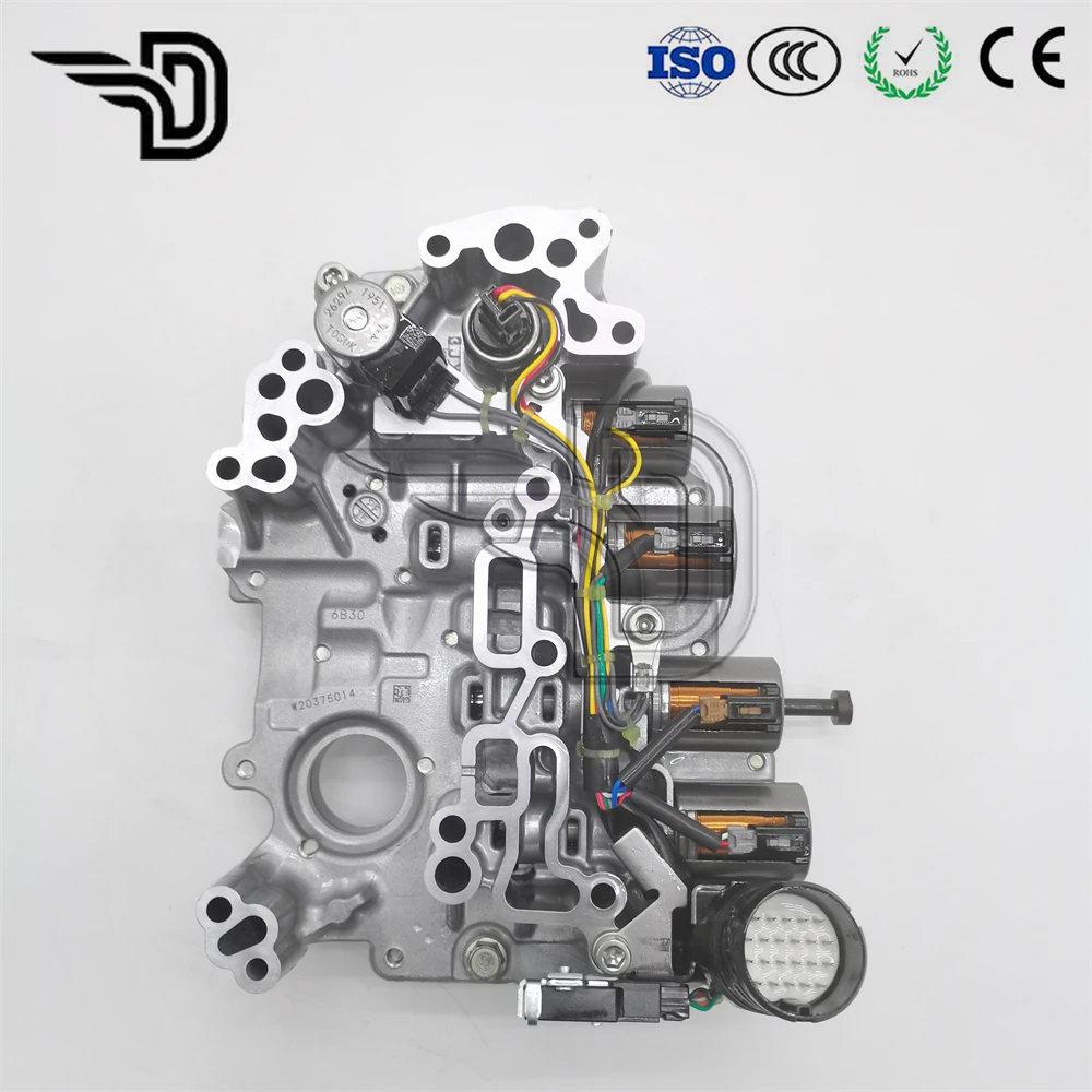 Корпус клапана трансмиссии CVT с соленоидами JF015E RE0F11A подходит для Nissan Sentra Note Versa