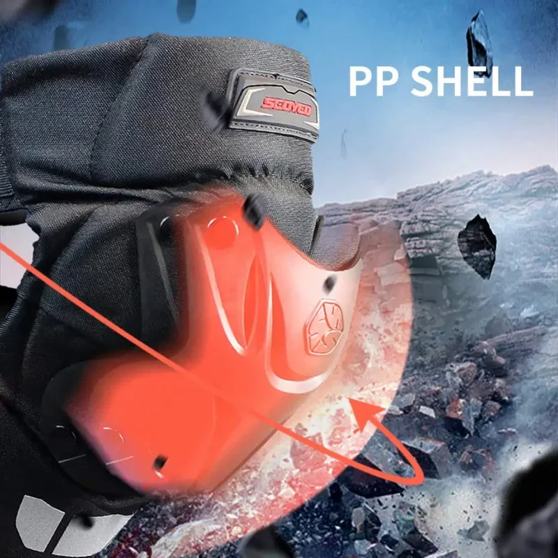 Наколенники для мотоцикла SCOYCO летнее короткое Защитное снаряжение езды на