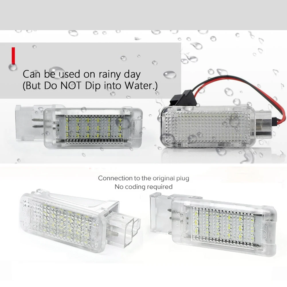 Автомобильная фара Footwell светильник багажника-Audi A4 A6 C6 C7 R8 TT Q5 Q3 Q7 A8 S3 RS6 4B0947415 4B0947415A