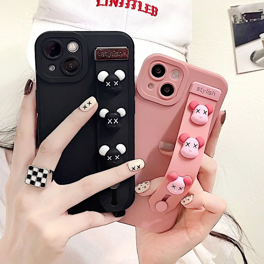 

Cartoon Wrist fine aperture camera Soft Shell For iphone 7P/8P 11 12 13 Pro Max XS X XR SE 2022 Cases Cover