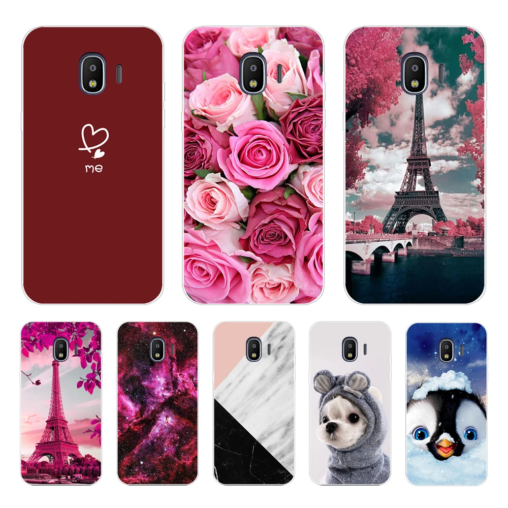 Защитный силиконовый чехол для Samsung Galaxy J2 Core 2018, принт в ассортименте Защитный силиконовый чехол для Samsung Galaxy J2 Core 2018, принт в ассортименте