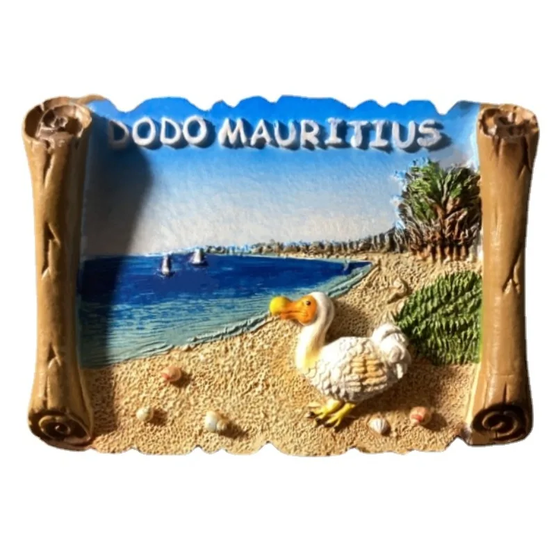 Наклейки на холодильник Маврикия африканские дорожные сувениры магниты Dodo