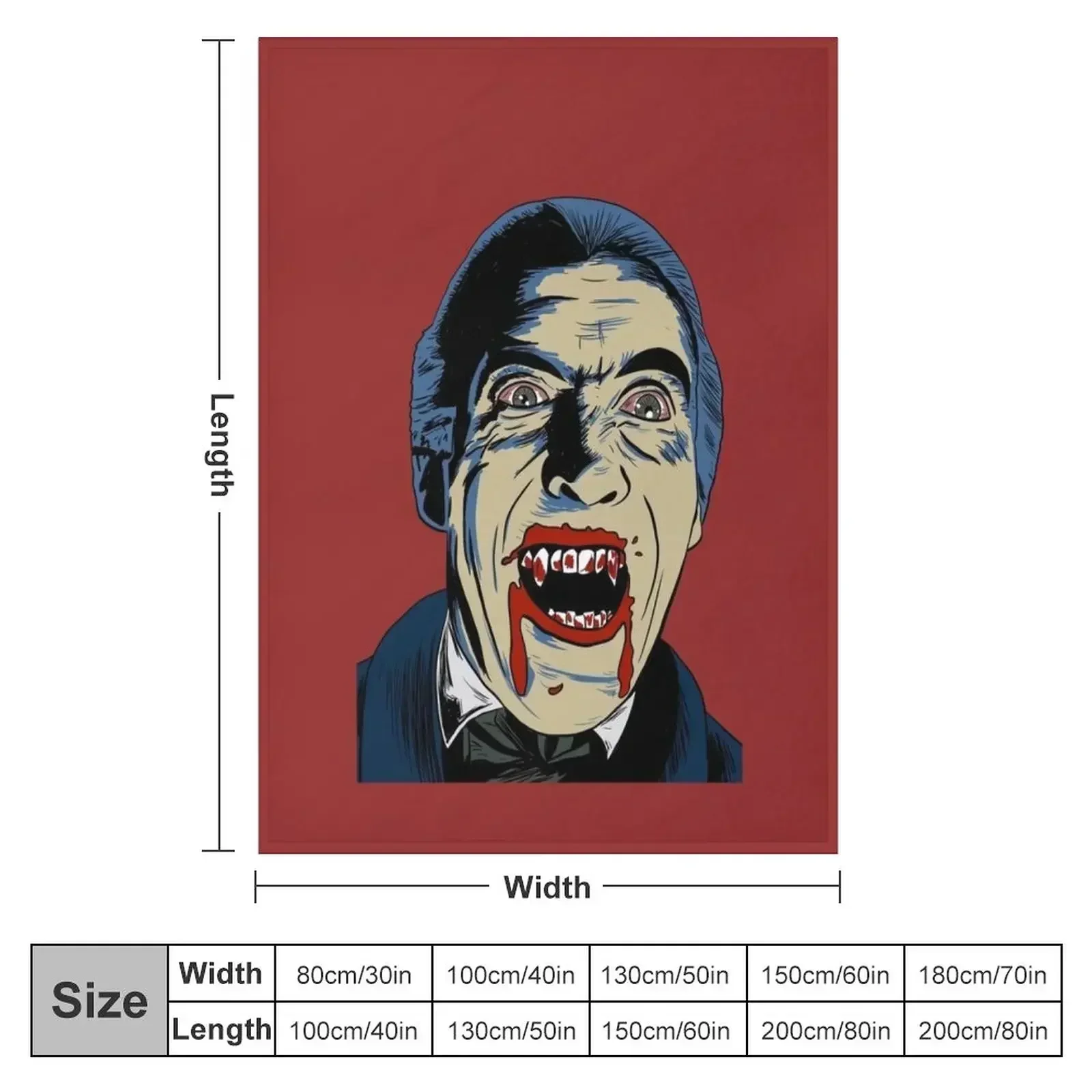 Dracula - Плед Кристофера Ли