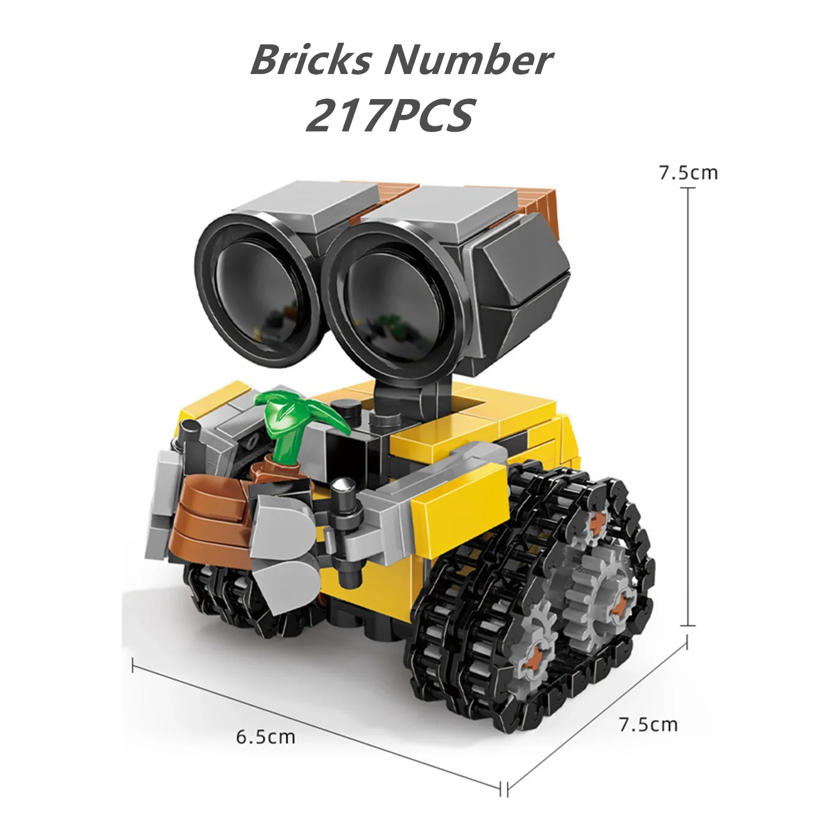 Miniso Disney WALL E Pixar милый робот настенная мультяшная фигурка дроида модель