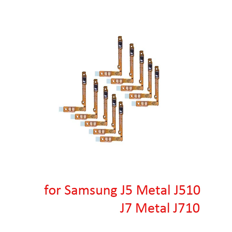 

Phone Power Button Flex For Samsung J5 J7 Metal 2016 J510 J710 J510F J710F Original New Housing On Off Side Key Internal Cable