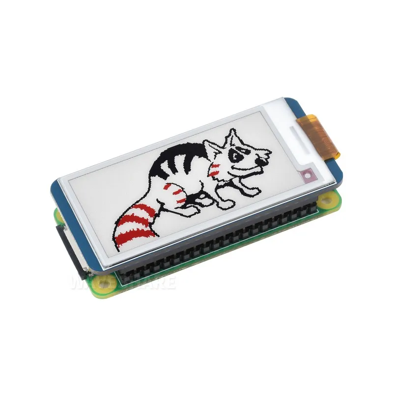 Фото Raspberry Pi 2,13 дюйма E-Ink дисплей шляпа 250x122 разрешение e-Paper экран SPI для Raspberry Pi 4B/3B +/3B/3A +/Zero для Arduino №5