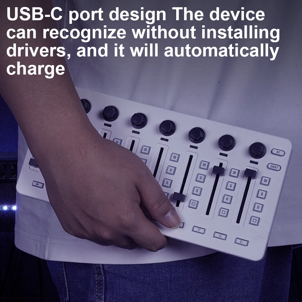Аккумулятор 780 мАч беспроводной MIDI-контроллер портативный 43 сменные клавиши
