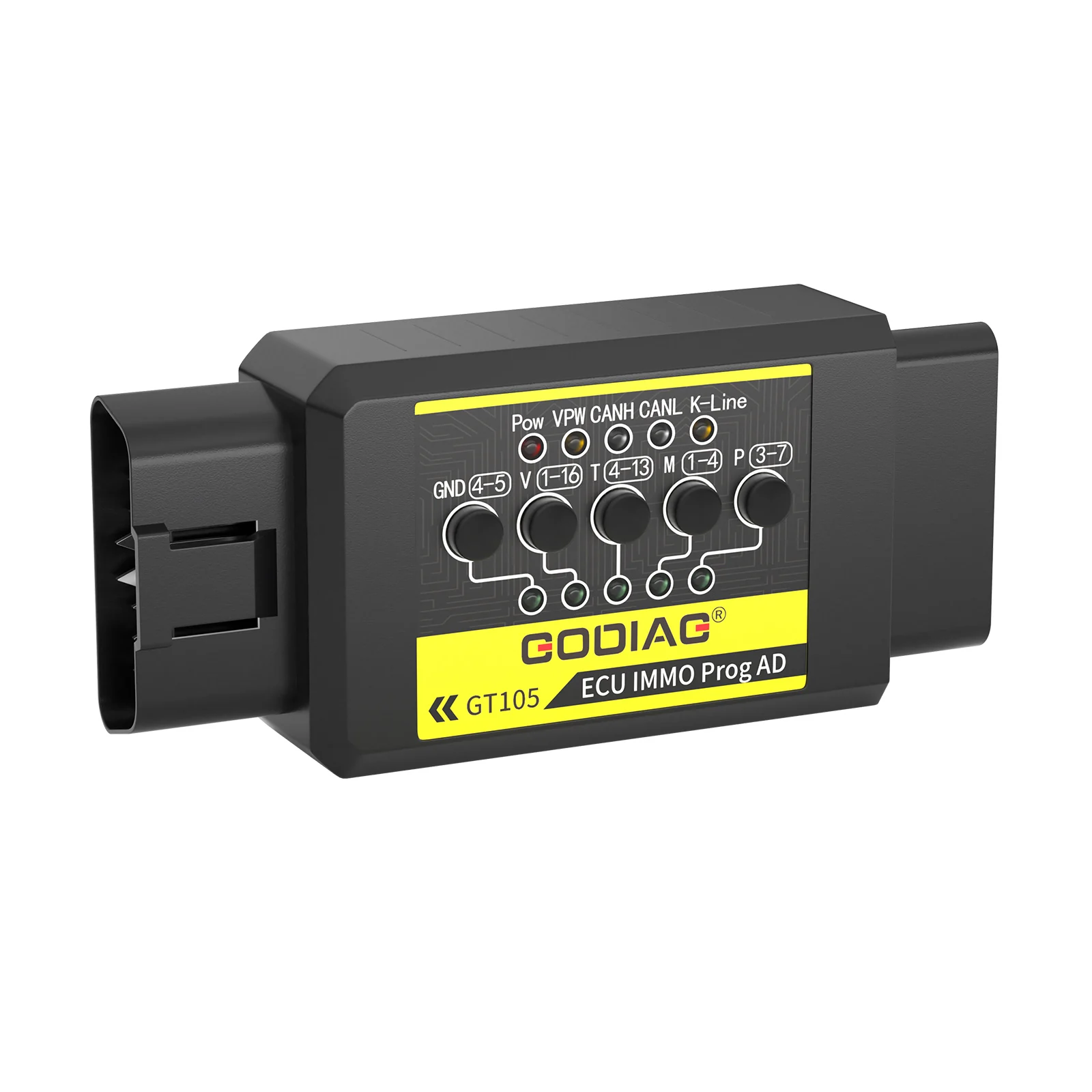 GODIAG ECU IMMO Prog AD GT105 OBD II разъем блока полный протокол OBD2 перемычка используемый для