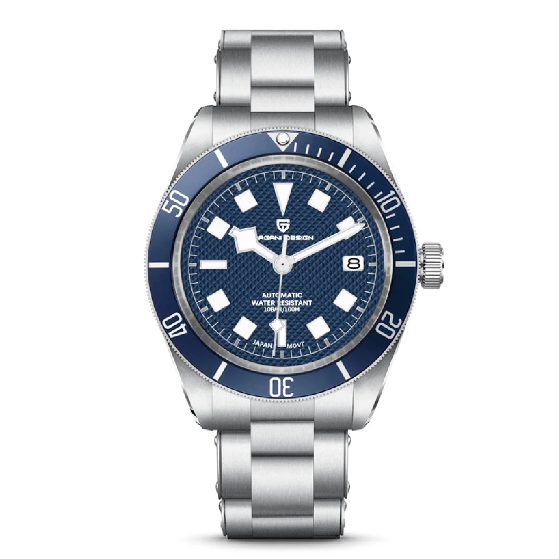 

Часы PAGANI DESIGN Мужские механические, спортивные брендовые автоматические аксессуары из нержавеющей стали с автоподзаводом и сапфиром BB58