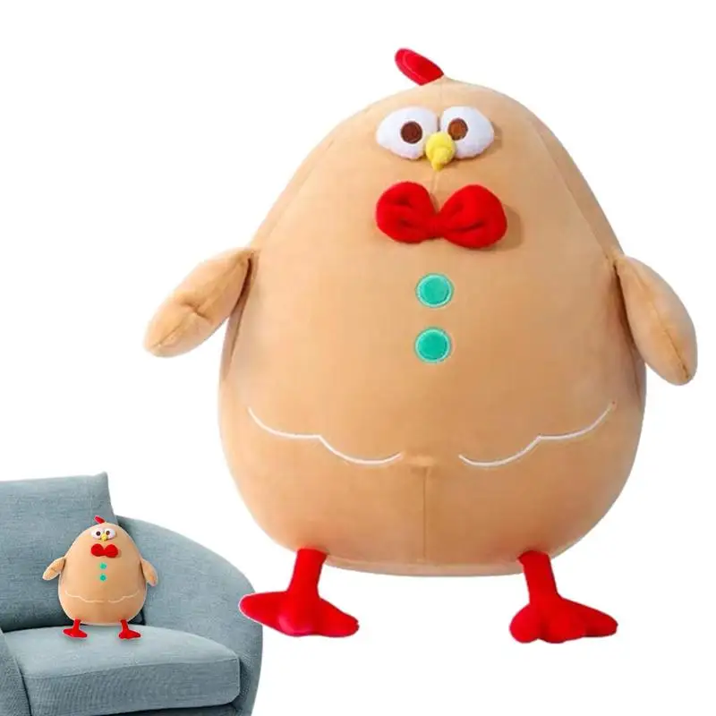 Курица плюшевая мультяшная рождественская елка пряничный куриный чучел
