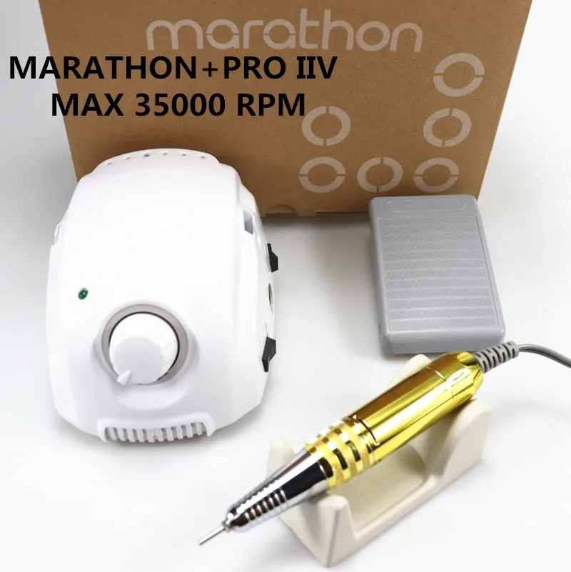 Марафон-Чемпион 3 PRO XII с ручкой 35K/40K электрическая дрель для ногтей мощная