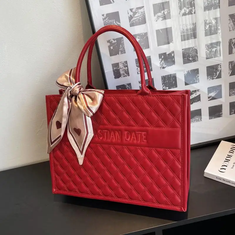 

Red bag, female, large capacity, new fashion, high-end wedding bag, wedding handbag, wedding bride bag