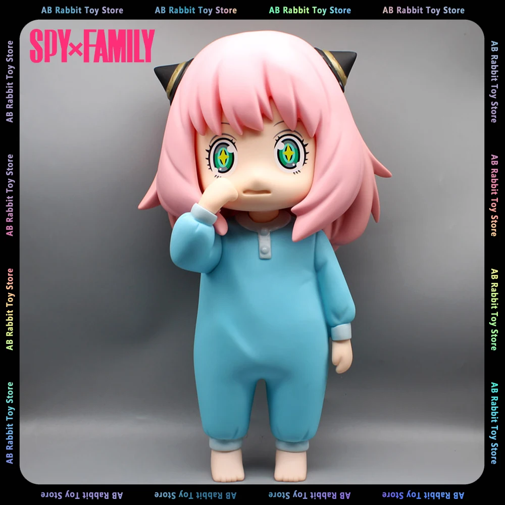 

Anime Spy X Family Figure Anya Forger Extra Large Figures Kawaii Figurine 48cm Pvc Statue Model Doll Colectible Decora Toy Gift