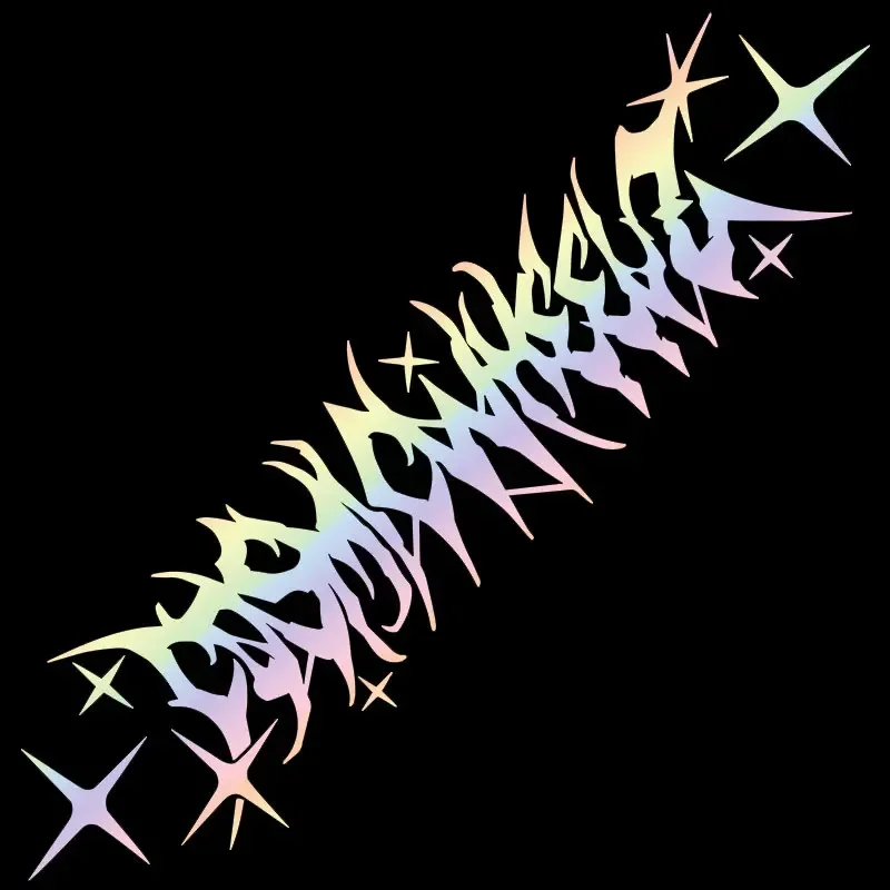 

Автомобильные наклейки Cosmicwheelz Drift Stance, аниме, мотивация, мечта, здание, побег после файла, украшение для стекла автомобиля, виниловые наклейки, 30 см