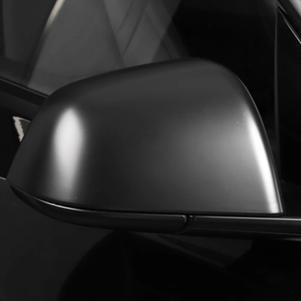 

For Tesla Model Y 2020-2021 Side Door Mirror Cover Trim High Quality ABS