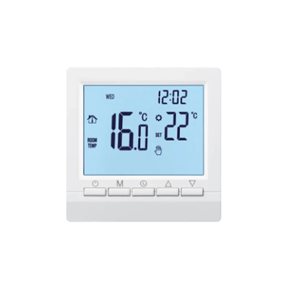 

Minco Heat ME83 Программируемый газовый котел, регулятор температуры отопления, ЖК-управление, термостат с батареей AA и детским замком