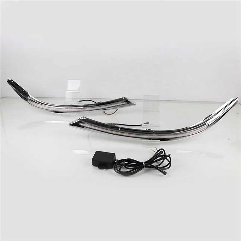 

Car LED DRL Daytime Running Lights Front Fog Lights Brows for