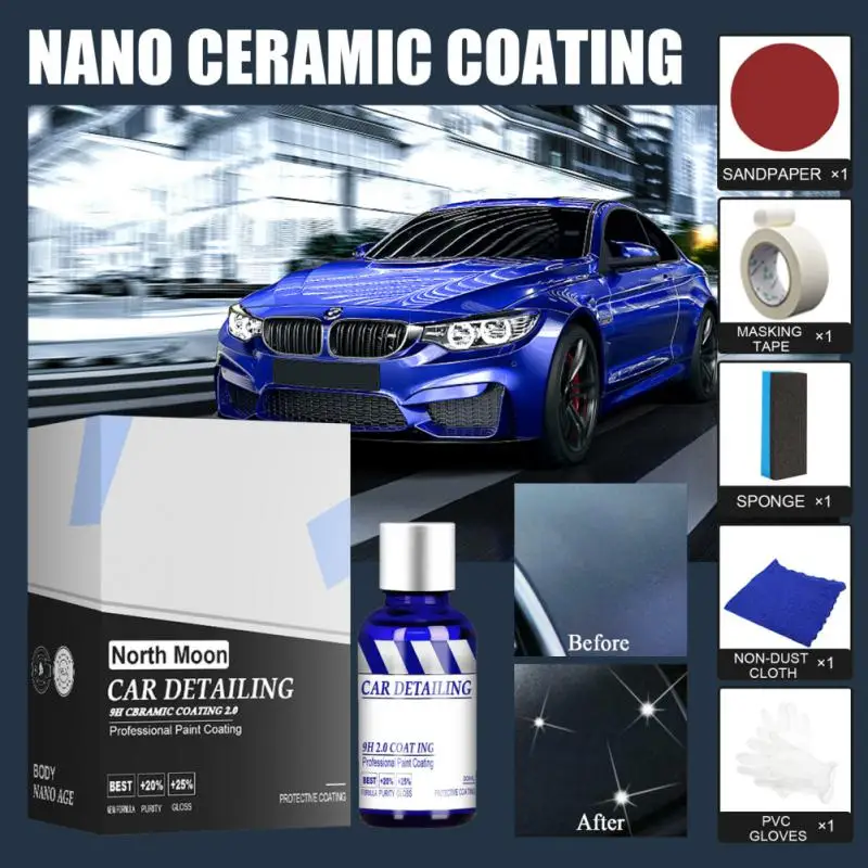 

Car Refurbished Ceramic Nano-coating Nano-ceramic Car Paint Repairing Agent Super-hydrophobic Plating Crystal Coating Agent