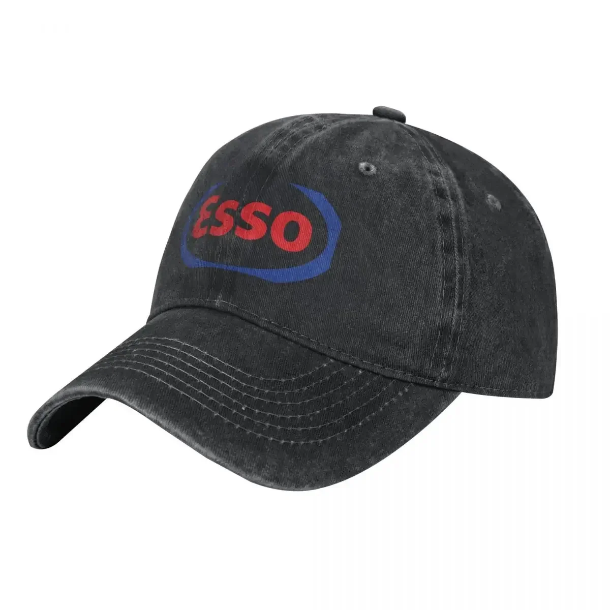Фото Бейсболка с логотипом Esso (ранее Exxon и Standard Oil), пляжная сумка, роскошная женская кепка черного цвета для мужчин и женщин №1