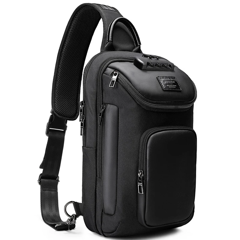 

Водонепроницаемая многофункциональная сумка через плечо для мужчин и женщин, вместительный мессенджер из ткани «Оксфорд», нагрудная дорожная сумочка-слинг