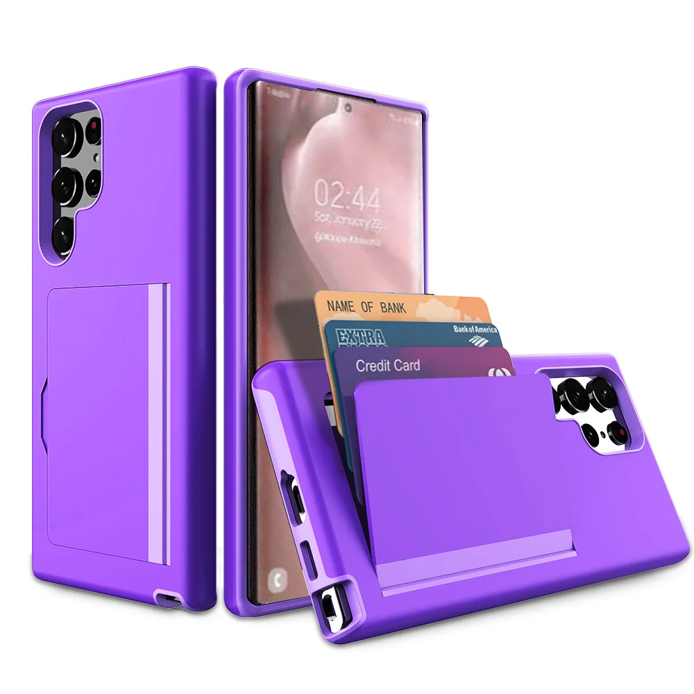 

Cases for Samsung S22 Ultra 5G Case Wallet Credit Card Holder Cover for Samsung S22 Plus S21 S20 FE S10 Plus Note 20 A12 A52 72