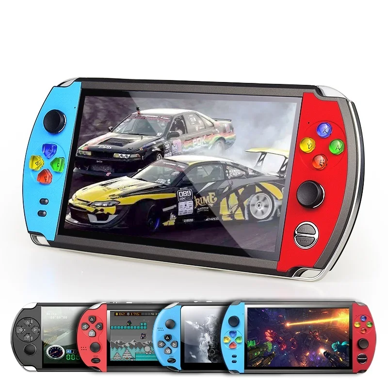

Консоль игровая портативная DATA FROG X12, 4,3/5 дюймов, поддержка ТВ-выхода