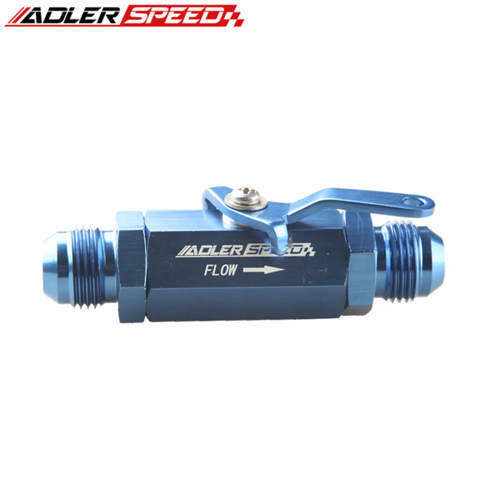 Алюминиевый Инлайн топливный фильтр AN4 AN6 AN8 AN10 AN12 AN16 запорный клапан фитинг