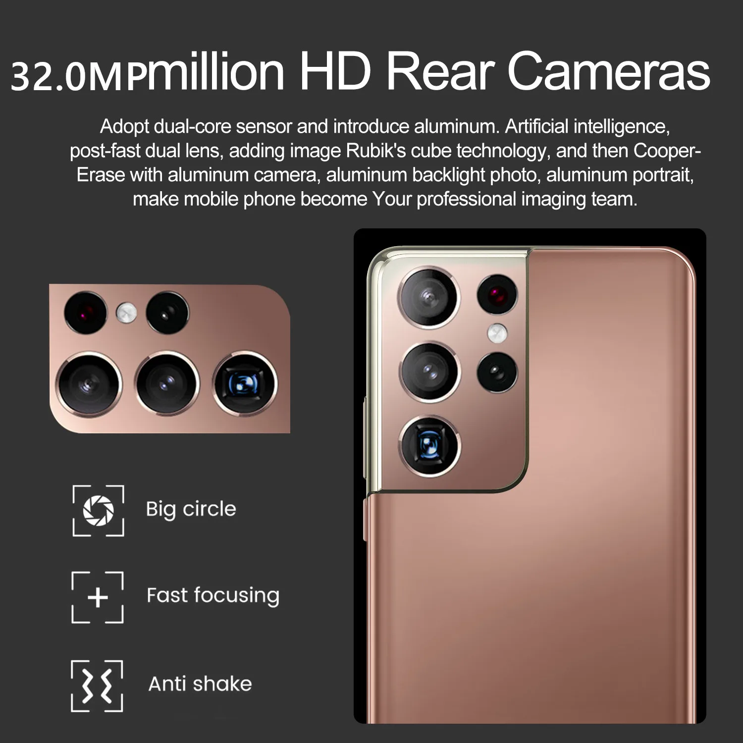Смартфон Gaxlay S21 + Ultra 7 2 дюйма 6800 мАч Android 10 24 48 МП 16 512 ГБ |