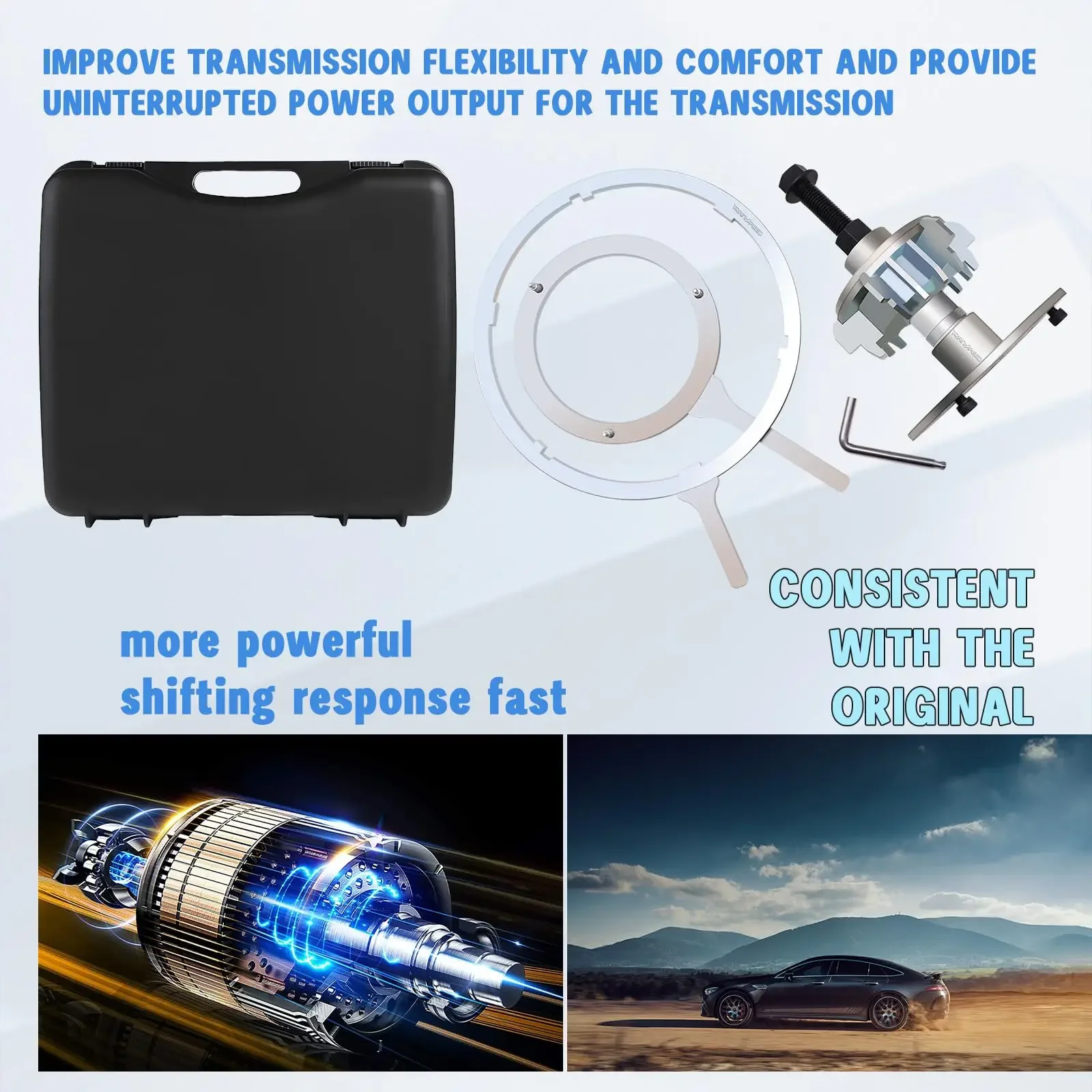 TRANSPEED DPS6-DCT F1FZ-7B546-B Набор инструментов для переустановки сброса с двойным